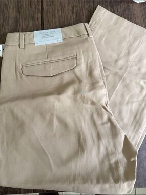 GAP Women’s Modern Boot Tan Pants size 14 Regular NWT